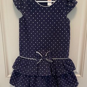Gymboree blue dress, size 8